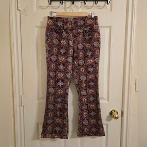 Vintage Tommy Hilfiger Paisley Corduroy Pants